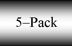Sampler Excalibur No I 5-Pack