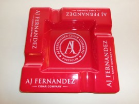 AJ Fernandez Red Square Cigar Ashtray