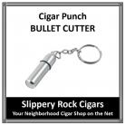 Bullet Cigar Punch SILVER on Keychain