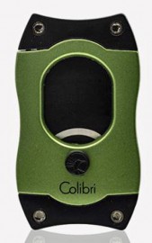 Colibri S-Cut Cigar Cutter Green & Black Blades