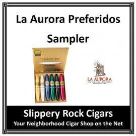 Sampler La Aurora Preferidos Treasure Tubes 6-cigars