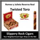    Romeo y Julieta Reserva Real Twisted Toro Story