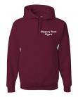        Slippery Rock Cigars Hoodie Maroon LARGE