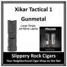 Tactical 1 Gunmetal / Large Single Jet-flame Cigar Lighter