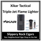Tactical Triple-jet Flame Cigar Lighter Black on Black